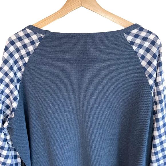 Suzanne Betro Ruffle Sleeve Raglan - Picture 6 of 8